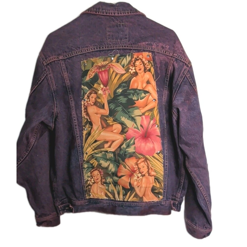 Vintage LEEs Denim Trucker Jacket Size L